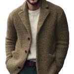 Men's Elegant Knitted Jacket
