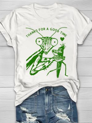 Thanks For A Good Time Print Women's T-shirt