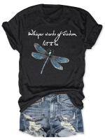 Whisper Words Of Wisdom Let It Be Print Women's T-shirt
