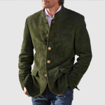 Men's Classic Vintage Casual Button Down Jacket