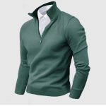 Gentleman's Business Cashmere Zip Sweater
