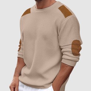 Men's Loose Retro Knitted Top