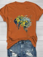 Busy Bee Printed Women's T-shirt