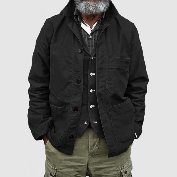 Men's Vintage Cotton Washed Jacket (NEW)