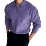 Gentleman's Business Knit Wool Polo Shirt