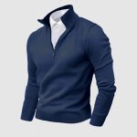Gentleman's Business Cashmere Zip Sweater
