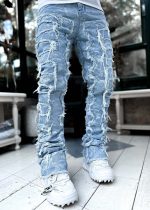 Maya Blue Laser Stacked Denim