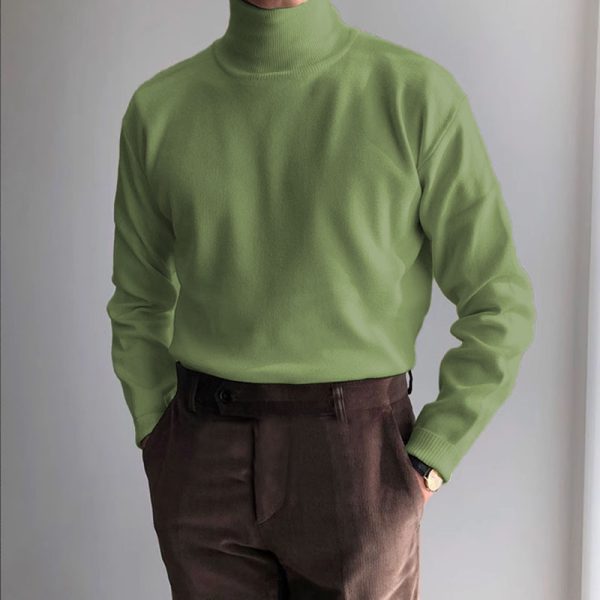 Men's Basic Cashmere Sweater