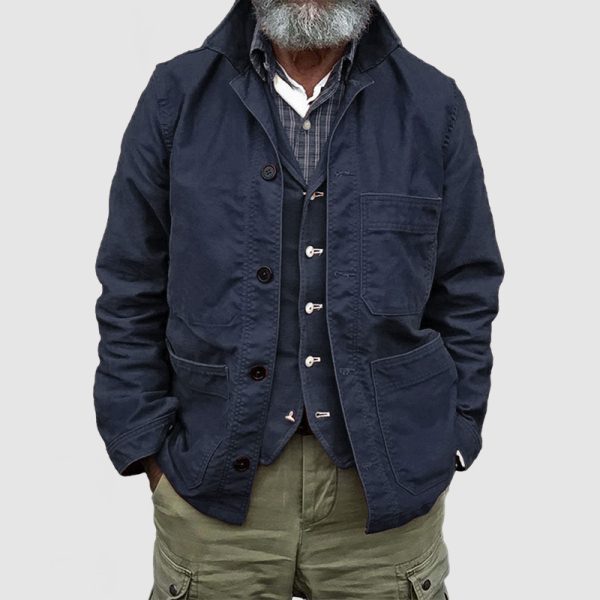 Men's Vintage Cotton Washed Jacket (NEW)