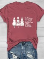 Paths In Life Print Women's T-shirt