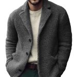 Men's Elegant Knitted Jacket