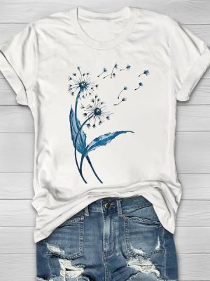 Dandelion Printed Women's T-shirt