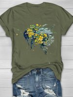 Busy Bee Printed Women's T-shirt