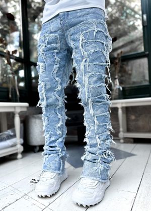 Maya Blue Laser Stacked Denim