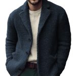 Men's Elegant Knitted Jacket
